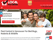 Tablet Screenshot of localpest.com